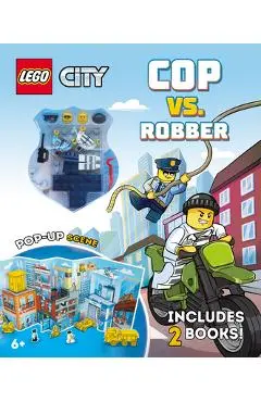 High-Speed Chase: Cop vs. Robber [With 2 Lego Minifigures] - Lego Group