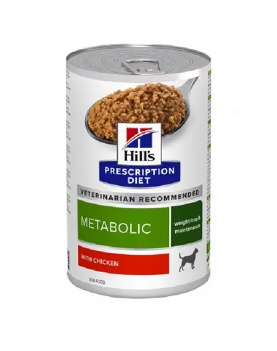 HILL'S Prescription Diet Canine Metabolic 370g hrana umeda pentru caini supraponderali