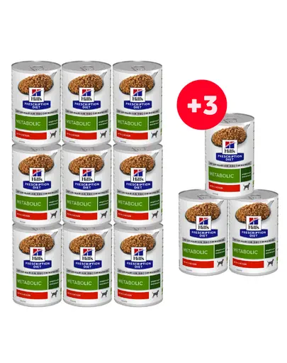 HILL'S Prescription Diet Canine Metabolic 9+3 CADOU hrana caini supraponderali
