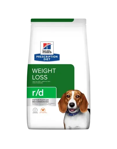 HILL'S Prescription Diet r/d Canine Weight Reduction hrana uscata pentru caini supraponderali 10 kg