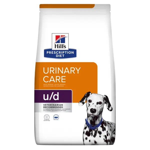 HILL'S Prescription Diet u/d Urinary Care, dietă veterinară câini, hrană uscată, afecțiuni urinare HILL'S Prescription Diet u/d Urinary Care, dietă veterinară câini, hrană uscată, sistem urinar, 10kg