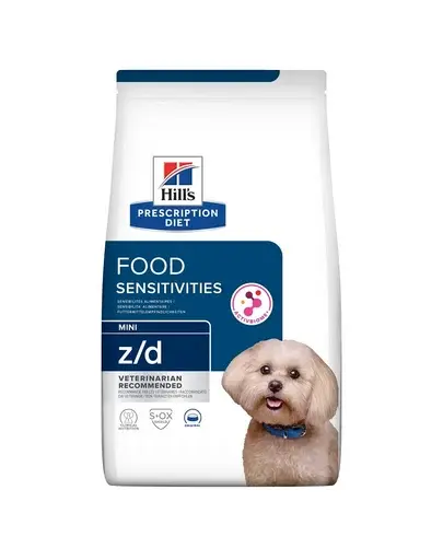 HILL'S Prescription Diet z/d Mini Food Sensitivities 6 kg pentru câini de talie mică