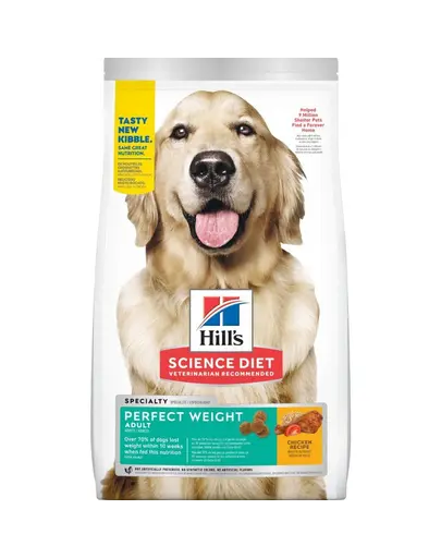 HILL'S Science Plan Adult 1+ Perfect Weight Large 12 kg hrană câini talie mare, cu pui