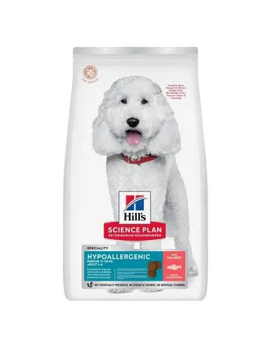 HILL'S Science Plan Canine Adult Medium Hypoallergenic Salmon 6kg hrană câini adulți rase medii, cu somon