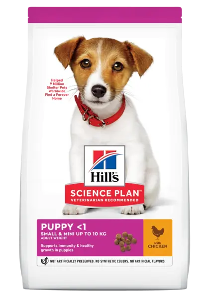 Hill's Science Plan Canine Puppy Small and Mini Chicken, 3 kg