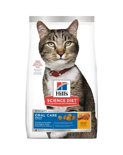 HILL'S Science Plan Cat Adult Oral Care cu pui 7 kg