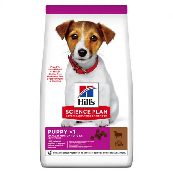 Hill s SP Canine Puppy Small and Mini Lamb and Rice 6 kg