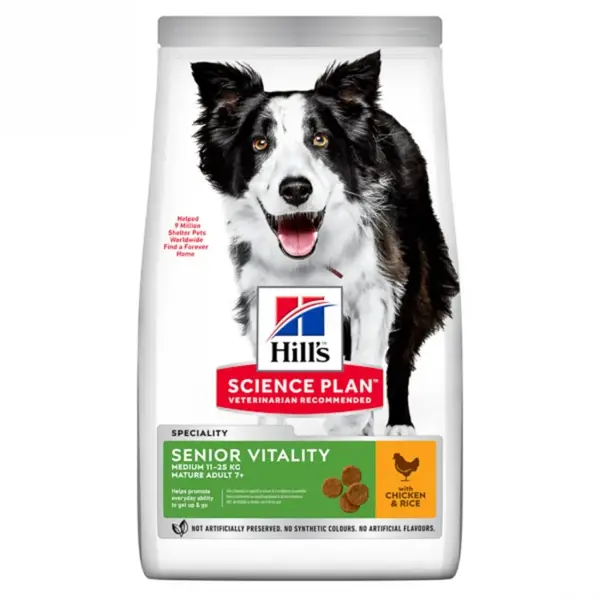 Hill s SP Canine Senior Vitality Medium Chicken 2.5 kg