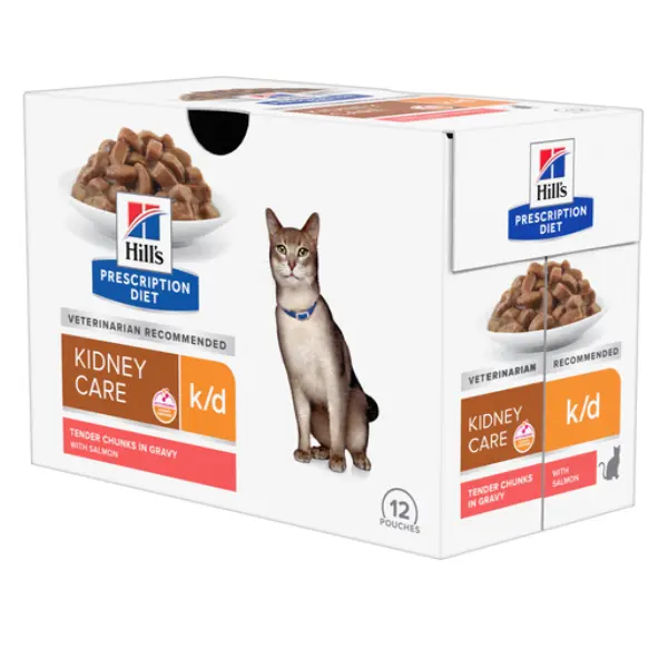 Hills Felin Dieta Plic K/D Somon 85 G X 12