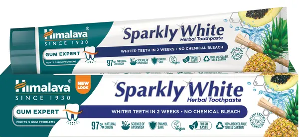 Himalaya Gum Expert Pastă de dinţi Sparkly White, 75 ml