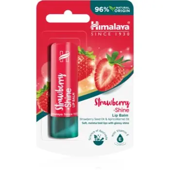 Himalaya Herbals Strawberry Shine balsam de buze cu aroma de capsuni