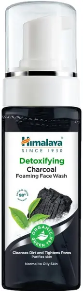 Himalaya Spumă de curățare cu cărbune activ, 150 ml