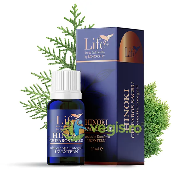 Hinoki (Chiparos Sacru) Ulei Esential pentru Uz Extern 10ml