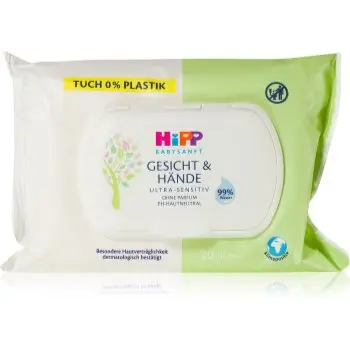 Hipp Babysanft Face & Hands Servetele umede pentru nou-nascuti si copii