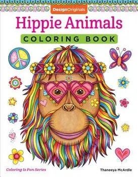 Hippie Animals Coloring Book, Paperback/Thaneeya McArdle