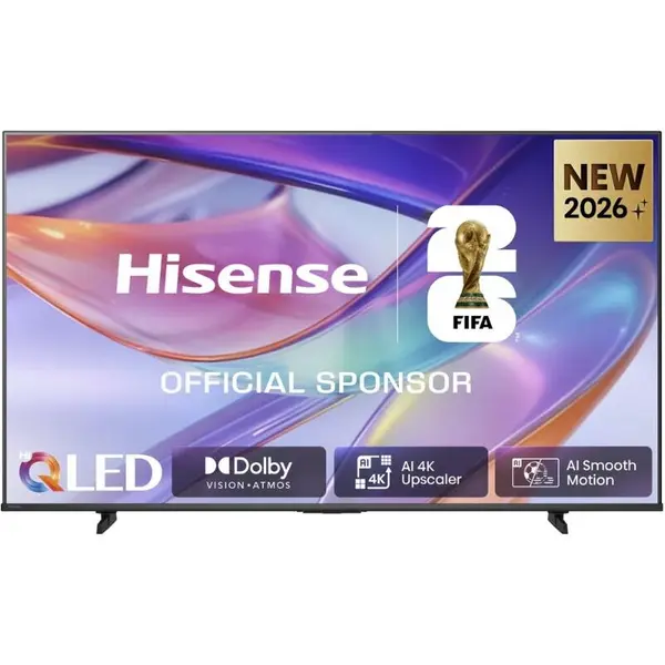 HISENSE Televizor QLED Hisense 127 cm (50) 50E7S, Ultra HD 4K, Smart Tv, WiFi, CI+, Negru