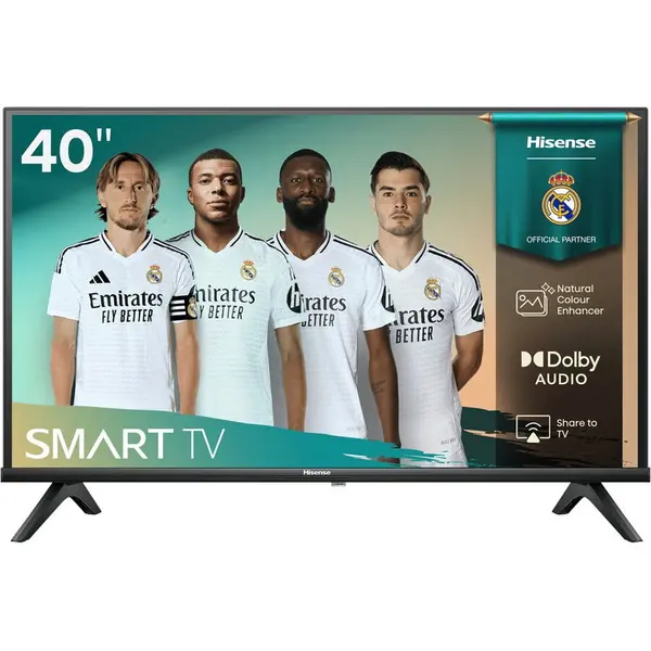 HISENSE Televizor Smart Hisense 40A4Q, Full HD, LED, 40, 101.6cm, 1920x1080, Negru