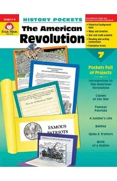 History Pockets: The American Revolution, Grade 4 - 6 Teacher Resource - Evan-moor Corporation