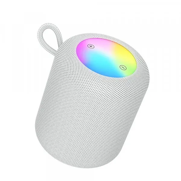 HOCO Boxa Portabila Bluetooth HOCO HC30, 5W, TWS, RGB, Gri