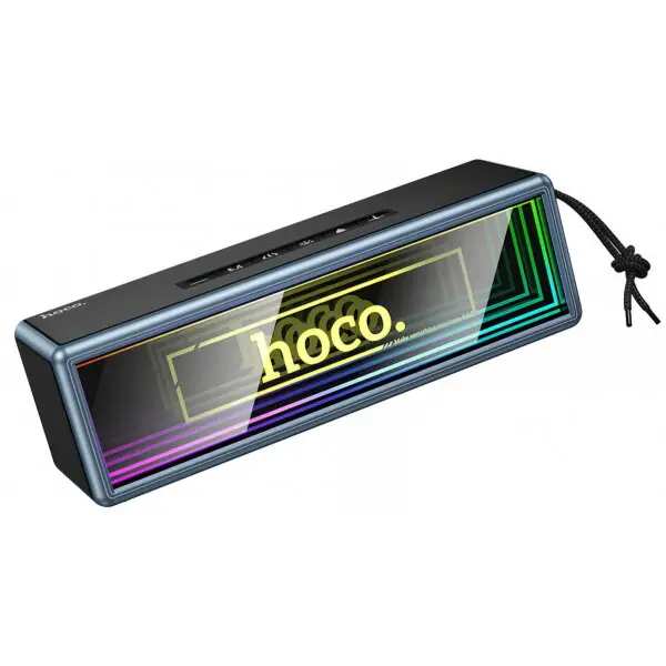 HOCO Boxa Portabila Bluetooth HOCO HC40, 2 x 10W, TWS, RGB, Neagra