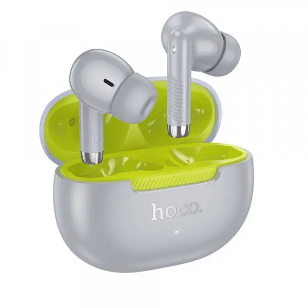 HOCO Casti Handsfree, Bluetooth, HOCO EQ24, TWS, Gri