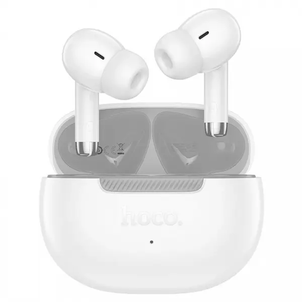HOCO Casti True Wireless HOCO EQ24, Bluetooth, Alb