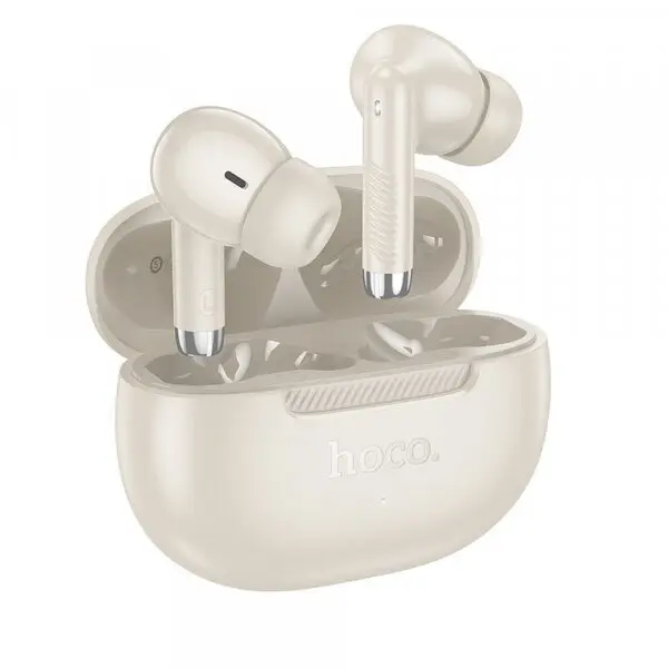 HOCO Casti True Wireless HOCO EQ24, Bluetooth, Auriu