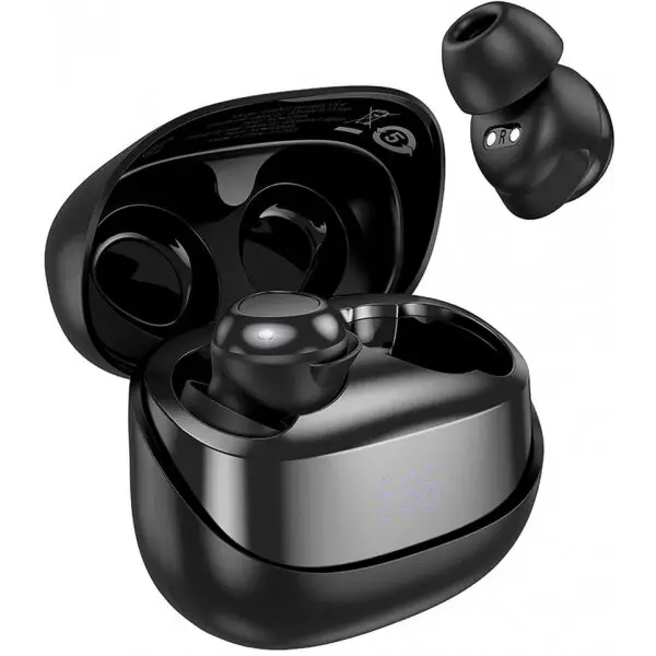HOCO Casti wireless TWS (In-ear) Bluetooth HOCO EW200, Negru