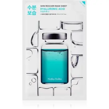 Holika Holika Skin Rescuer Hyaluronic Acid mască textilă hidratantă cu acid hialuronic