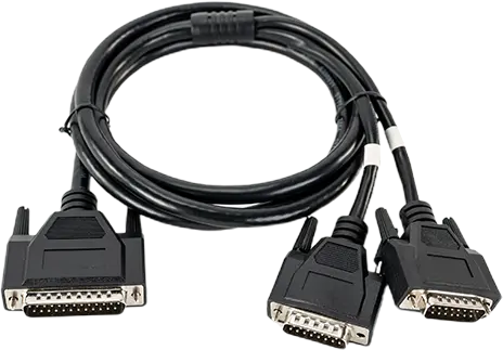 Hollyland HL-TCB09 DB25 Male to Dual DB15 Male Tally Cable