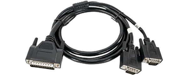 Hollyland HL-TCB10 DB25 Male to Dual HDB15 Male Tally Cable
