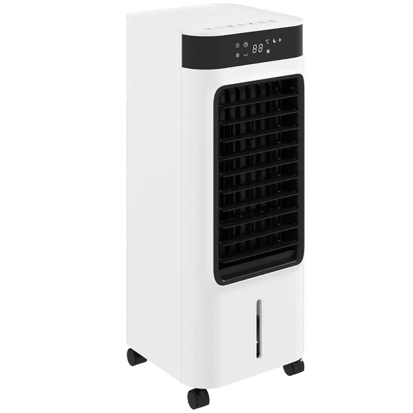 HOMCOM Climatizator Evaporativ 3 în 1 cu Rezervor de 7 L Oscilație 48° 3 Viteze 3 Moduri Temporizator 24h Alb | Aosom Romania