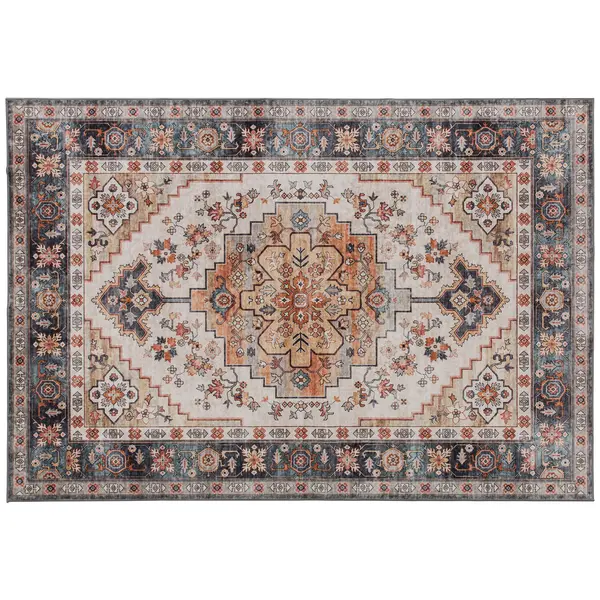 HOMCOM Covor cu Fir Scurt Boem Antiderapant și Lavabil 230x160 cm Maro | Aosom Romania