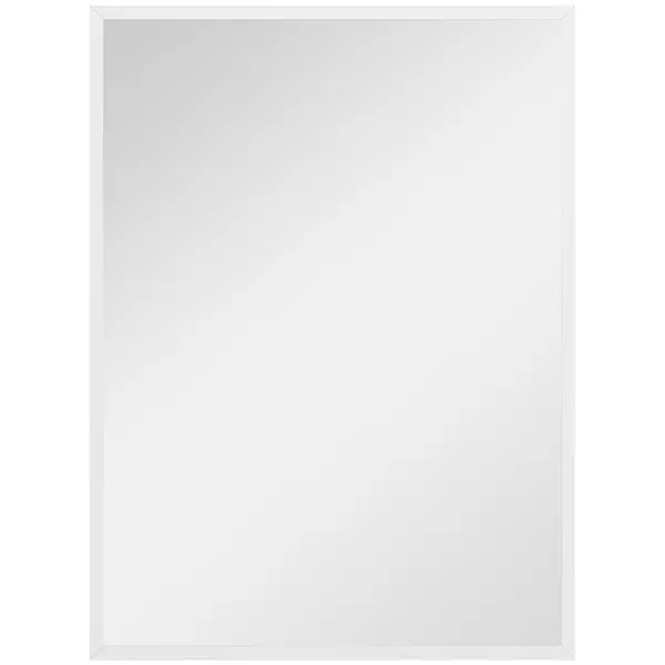 HOMCOM Oglindă Dreptunghiulară de Perete cu Cârlige, Sticlă și MDF, 60x80 cm, Negru | Aosom Romania