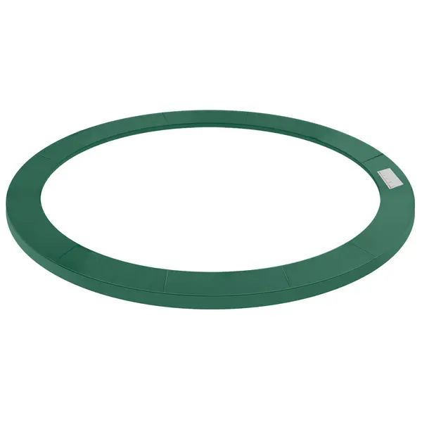 HOMCOM Pernă de protecție pentru trampolină de grădină, Ø 244cm Verde | Aosom Romania