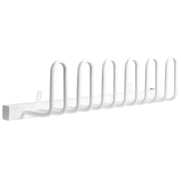 HOMCOM Uscător de încălțăminte, electric, temperatură până la 55° C, montare pe perete, oțel, alb, 76 x 13 x 17cm | Aosom Romania