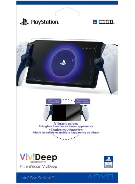 Hori Vivideep Screen Filter Remote Player Transparent Playstation Portal