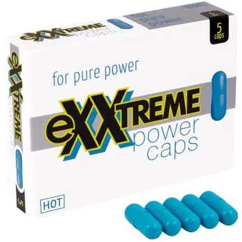 HOT Exxtreme Power Caps capsule pentru o erecție fermă și de durată