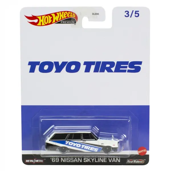 HOT WHEELS PREMIUM REAL RIDERS POP CULTURE MASINUTA METALICA NISSAN SKYLINE VAN 69 SCARA 1:64