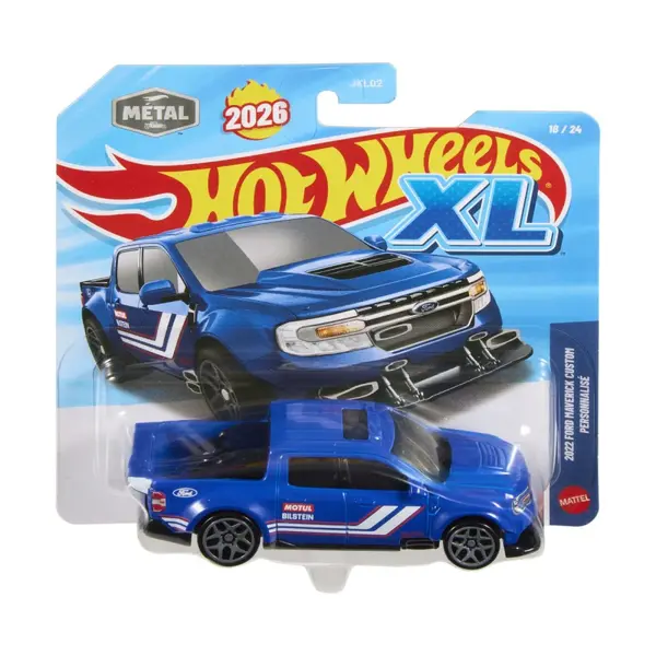 HOT WHEELS XL MASINUTA METALICA FORD MAVERICK CUSTOM 2022 SCARA 1 LA 43