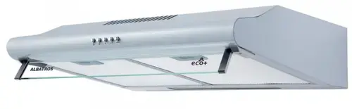 Hota Albatros H10A ECO+, 49 W, 1 Motor, 204.1 W, Filtru metalic dublu-caseta, 60 cm (Alb)
