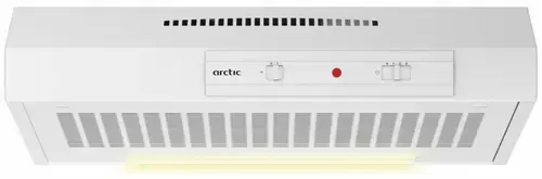 Hota Arctic AH611, 125 W, Putere de absorbtie 295 m3/h, 1 motor, 3 trepte (Alb)