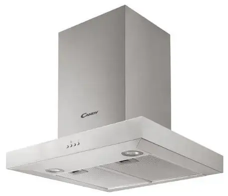 Hota decorativa Candy CMB655X, 1 motor, Capacitate de absortie 571 m3/h (Argintiu)
