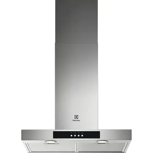 Hota decorativa Electrolux LFT426X, Putere de absortie 600 m3/h, 1 motor, 60 cm (Inox)