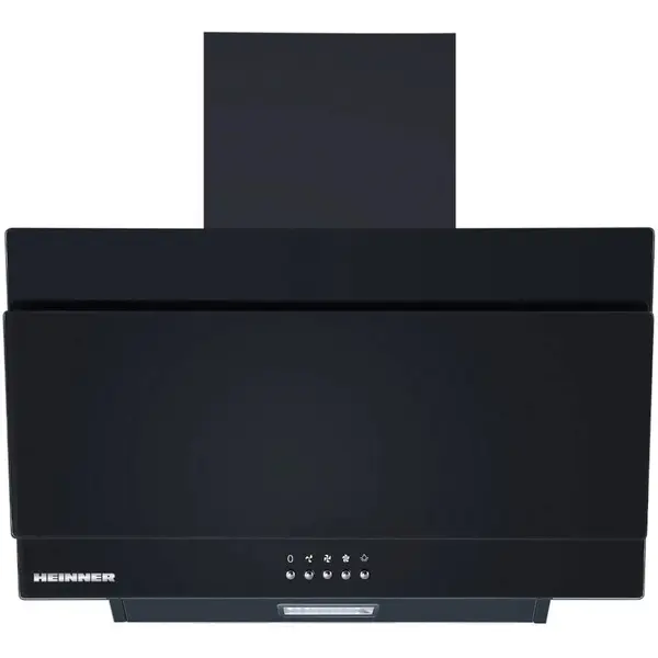 Hota decorativa Heinner DCH-350RGBK, 276.6 mc/h, 1 motor, Filtru metalic, Negru