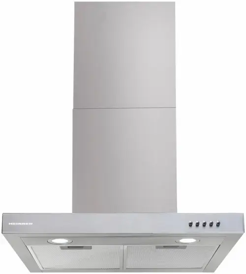 Hota Decorativa Heinner HDCH-360TSS, Putere 65 W, 1 motor, 3 Trepte (Argintiu)
