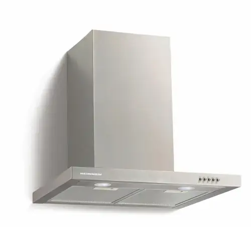 Hota Decorativa Heinner HDCH-660TSS, Putere 190 W, 1 motor, 3 Trepte (Argintiu)