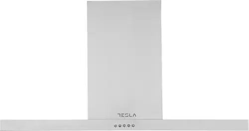 Hota decorativa Tesla DC900AX, T-shape, 630 m3/h, 1 motor 190W, 3 trepte, LED 2x2W, 90cm, Clasa B (Inox)