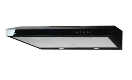 Hota incorporabila Akpo WK-7 K50, 253 m3/h, 3 viteze, Clasa C, Sticla (Negru)