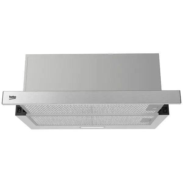 Hota incorporabila Beko HNT61520XH, 574 mc/h, 3 trepte, Iluminare LED, Filtru metalic, 60 cm, Inox, Clasa A